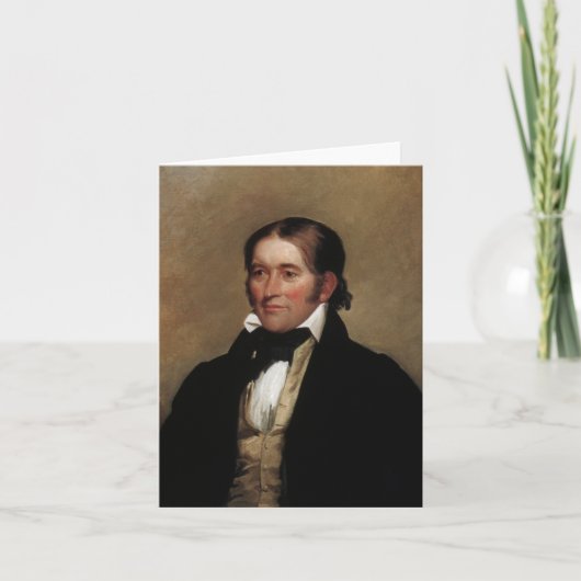 Davy Crockett Karte (Vorderseite)
