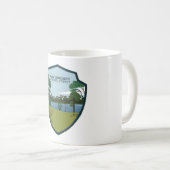 Davy Crockett National Forest Kaffeetasse (VorderseiteRechts)