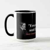 Davy-Crockett-Zitat über Hell- und Texas-Tasse Tasse (Links)