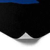 Davy Crockett Zitat von Hell und Texas Poster (Ecke)