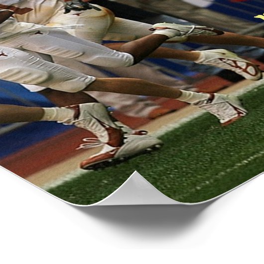 Davy Crockett Zitat von Hell und Texas Poster (Ecke)