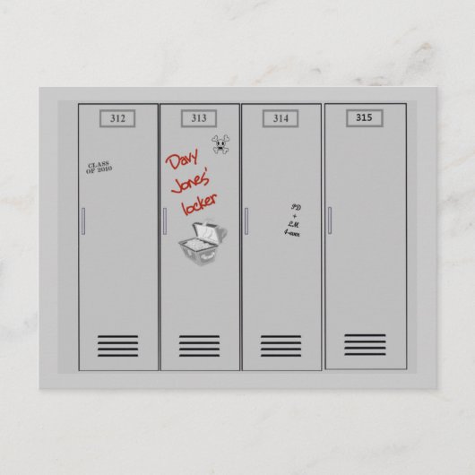 Davy Jones' Locker Postkarte (Vorderseite)