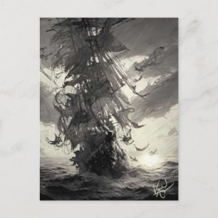 Davy Jones Locker Postkarte