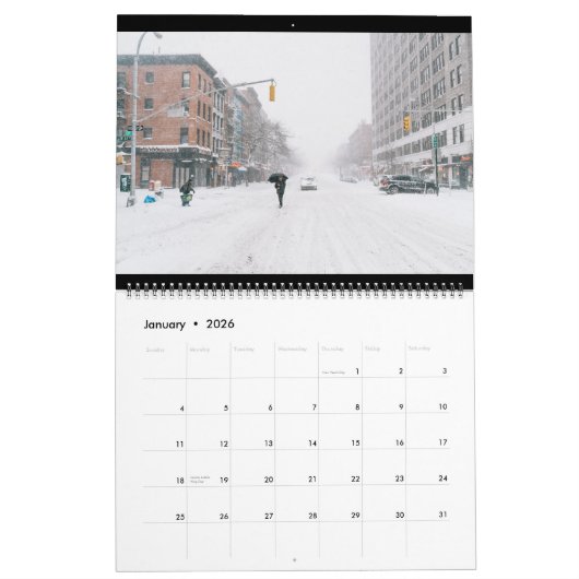 Davy Mack NYC Kalender (Jan 2026)