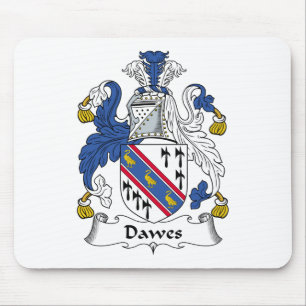 Dawes Familienwappen Mousepad