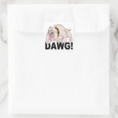 DAWG! Aufkleber (Tasche)