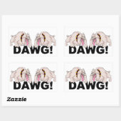 DAWG! Aufkleber (Blatt)