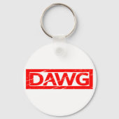 Dawg Briefmarke Schlüsselanhänger (Rückseite)