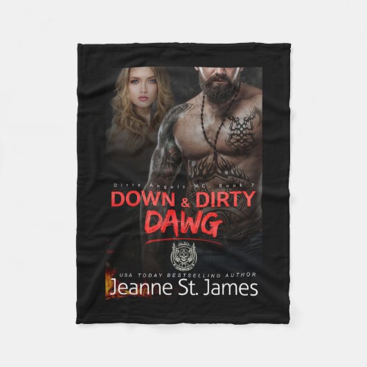 Dawg - Dirty Angel MC Blanket Fleecedecke (Vorderseite)