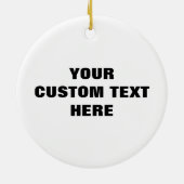 DAWG! Sonderschmuck Keramikornament (Hinten)