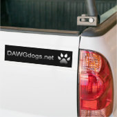DAWGdogs Schwarzes Autoaufkleber (Auf Lkw)