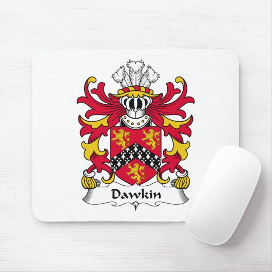 Dawkin Familienwappen Mousepad (Mit Mouse)