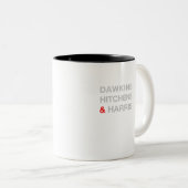 DAWKINS HITCHENS U. HARRIS ZWEIFARBIGE TASSE (VorderseiteRechts)