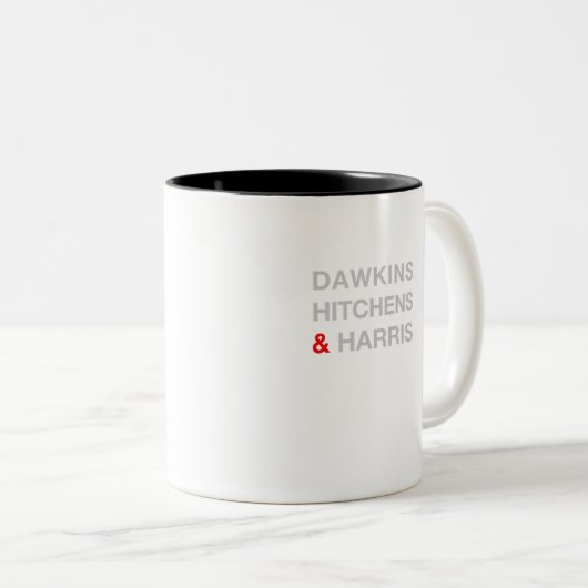 DAWKINS HITCHENS U. HARRIS ZWEIFARBIGE TASSE (VorderseiteRechts)