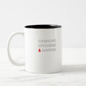 DAWKINS HITCHENS U. HARRIS ZWEIFARBIGE TASSE (Links)