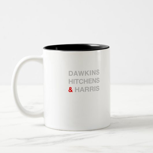 DAWKINS HITCHENS U. HARRIS ZWEIFARBIGE TASSE (Links)