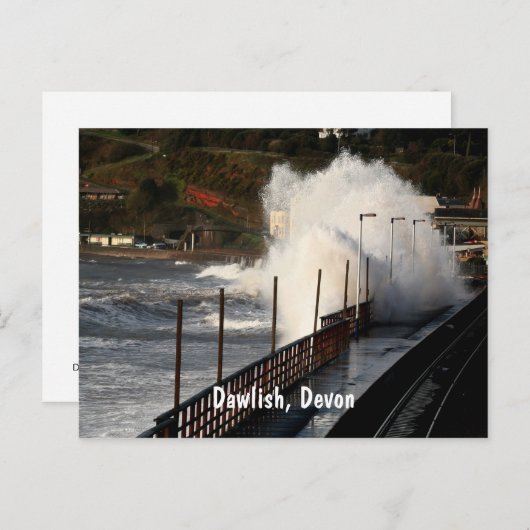 Dawlish, Devon Postkarte (Vorne/Hinten)