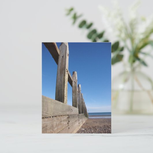 Dawlish Warren Blue Sky Postkarte (Stehend Vorderseite)