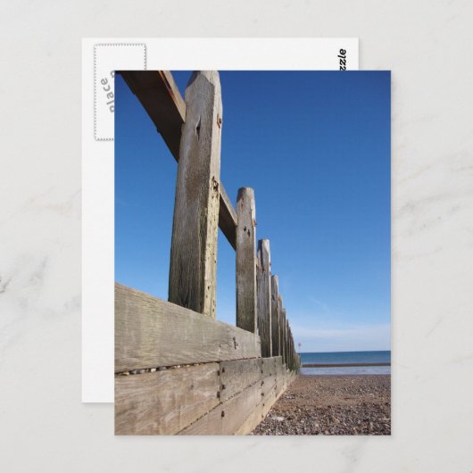 Dawlish Warren Blue Sky Postkarte (Vorne/Hinten)