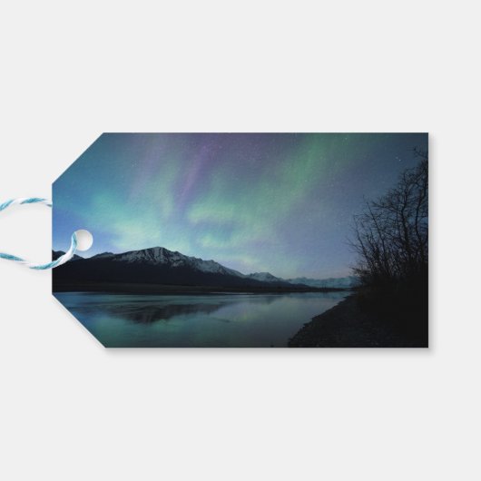 Dawn Aurora Geschenkanhänger (Rückseite Horizontal)