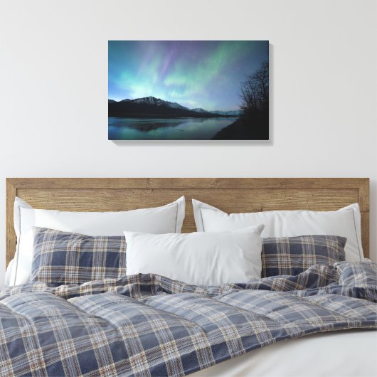 Dawn Aurora Leinwanddruck (Insitu (Schlafzimmer))