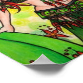 Dawn Belly Dancer Poster (Ecke)
