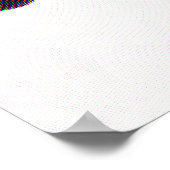 Dawn Bloom Orchid Poster (Ecke)