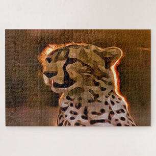Dawn Breaking on Cheetah Puzzle