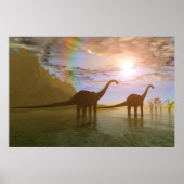 DAWN DES DINOSAURS-DRUCKS POSTER (Vorne)