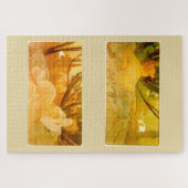 Dawn & Dusk von Alphonse Mucha Puzzle (Horizontal)