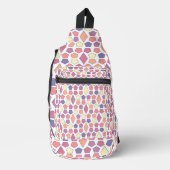 Dawn Hexagon Pattern Crossbody Bag (Vorderseite)