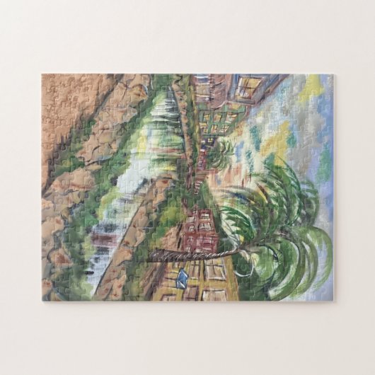 Dawn in Caribbean Puzzle (Horizontal)