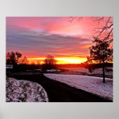 DAWN IN WINTER POSTER (Vorne)