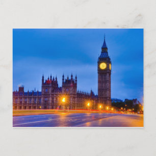 Dawn Light London Postkarte