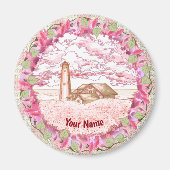 Dawn Lighthouse-Magnet Magnet (Vorne)