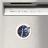 Dawn Mission Patch Magnet (In Situ (Geschirrspüler))