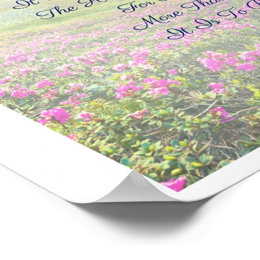 "Dawn of Life" Poster (Ecke)