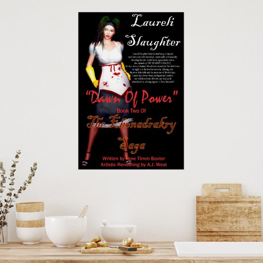 Dawn Of Power: Laureli Slaughter Poster; LARGE Poster (Küche)