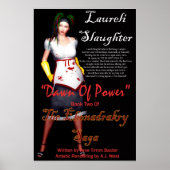 Dawn Of Power: Laureli Slaughter Poster; LARGE Poster (Vorne)