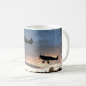 Dawn Patrol 1940 Kaffeetasse (VorderseiteRechts)