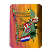 Dawn Patrol Magnet (Vertikal)