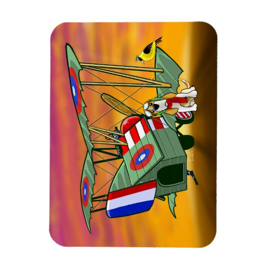 Dawn Patrol Magnet (Vertikal)