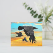 "Dawn Patrol" Postkarte (Stehend Vorderseite)