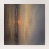 Dawn Reflections am Cocoa Beach, Florida - 20x20 Puzzle (Horizontal)