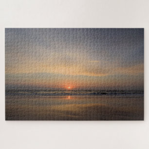 Dawn Reflections am Cocoa Beach, Florida - 20x30 Puzzle