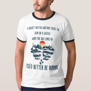 Dawn Runner: Embrace die Jagd T-Shirt