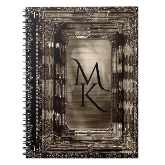 Dawn Sable Monogram Notizblock (Vorderseite)