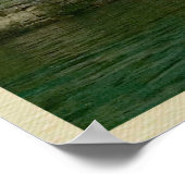 "Dawn Skies" bei Barton Springs Austin Poster (Ecke)