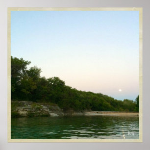 "Dawn Skies" bei Barton Springs Austin Poster