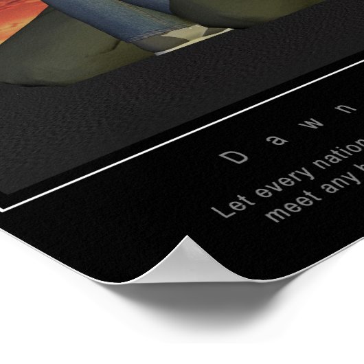 Dawn Stationierung Poster (Ecke)